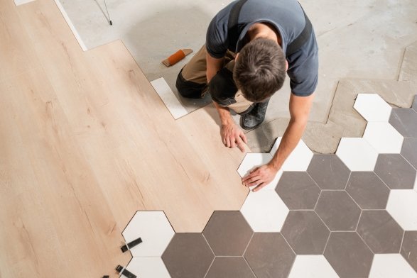 Flooring installation services in Hamlin